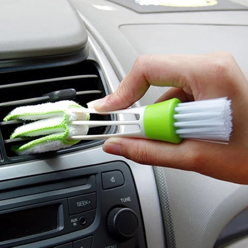 Auto Car Brush Cleaning Tool Auto Air Conditioner Vent Blinds Cleaner Interior Cleaning Keyboard Blind brush Car accessories