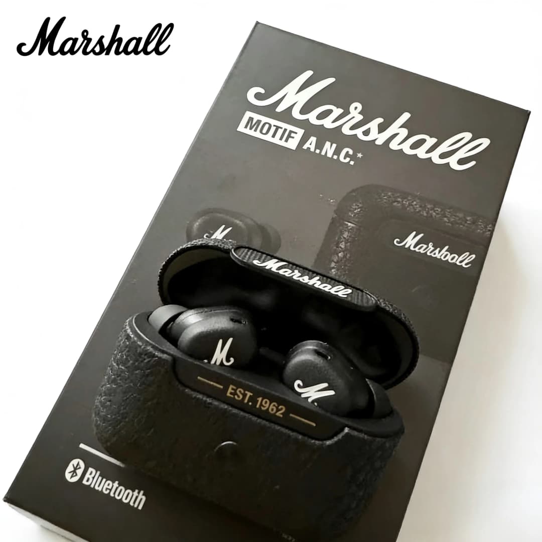 Marshall MOTIF ANC Wireless Bluetooth Headset Active Noise Reduction Earphone True Wireless In Ear Sports Music Headphone - 5