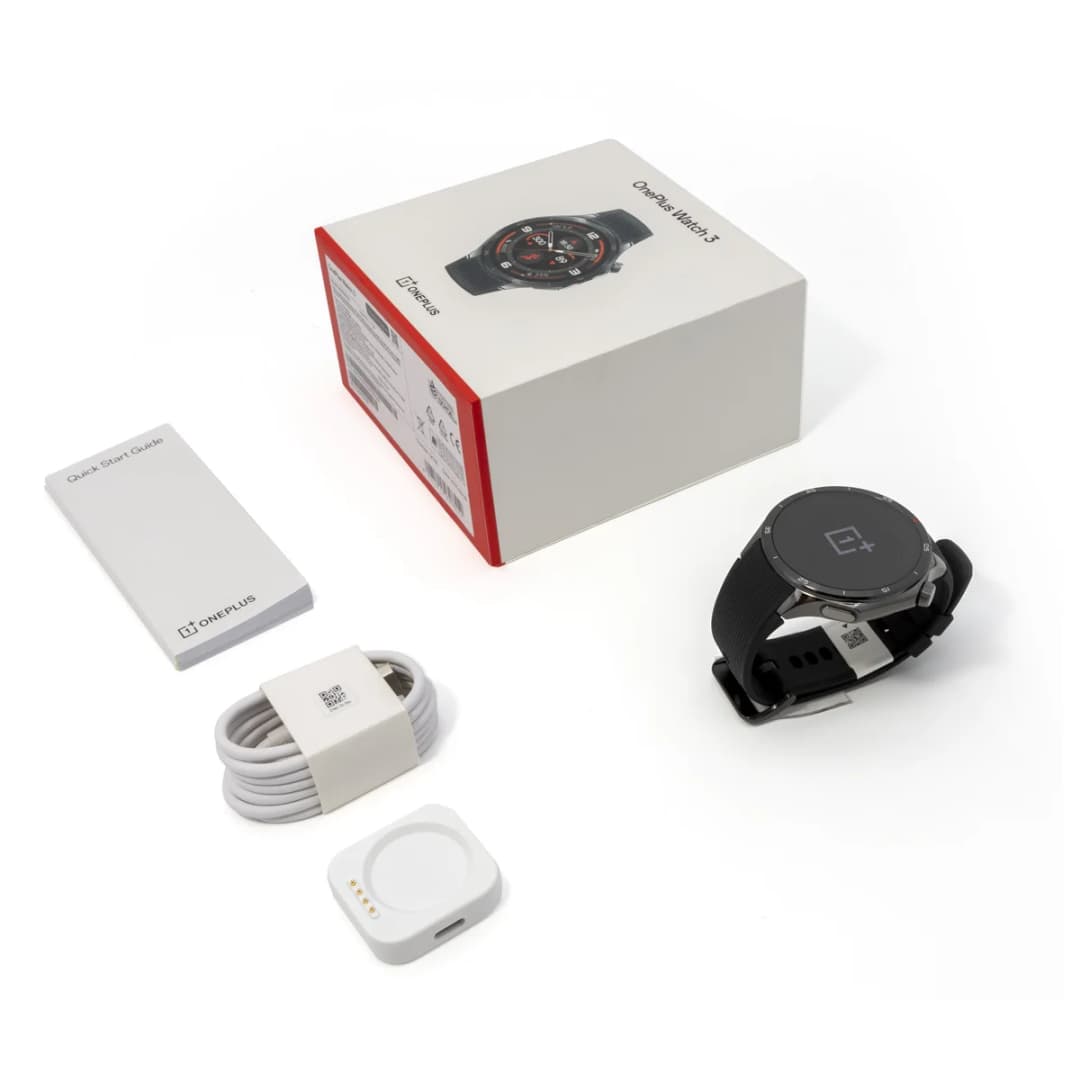 إصدار عالمي ساعة ون بلس 3 الذكية بشاشة LTPO AMOLED مقاس 1.50 بوصة ومعالج Snapdragon W5 وGPS مزدوج التردد ونظام Wear OS - 6