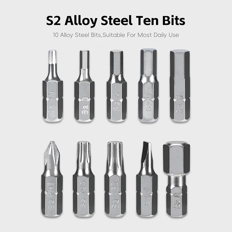 WEST BIKING عدة مفتاح ربط محمول متعدد الوظائف لأدوات الدراجات 14 في 1 مجموعة أدوات متعددة مع رافعة إطارات لدراجات MTB والطرق - 5