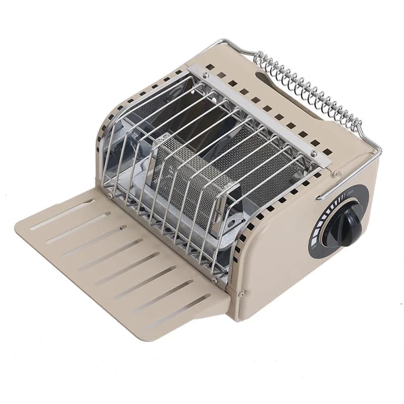 موقد تسخين صغير محمول للتخييم والصيد، مناسب للسيارات، مستلزمات تخييم شتاء 2024 - 2