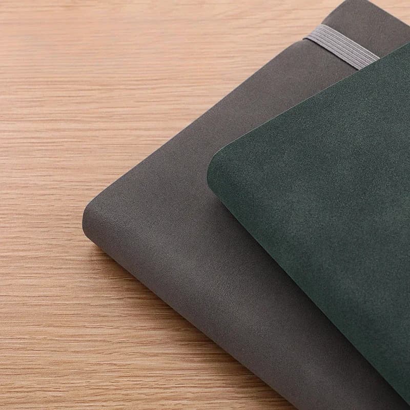 دفتر ملاحظات A5 من جلد الغنم، 256 صفحة، دفتر يوميات، منظم أعمال، دفتر ملاحظات، لوازم مكتبية ومدرسية - 2