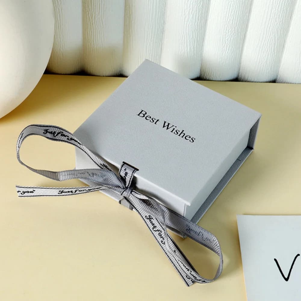 صندوق تغليف هدايا صندوق مجوهرات عالي الجودة صندوق مجوهرات منظم قلادات صغير للمنزل والسفر تخزين المجوهرات - 2