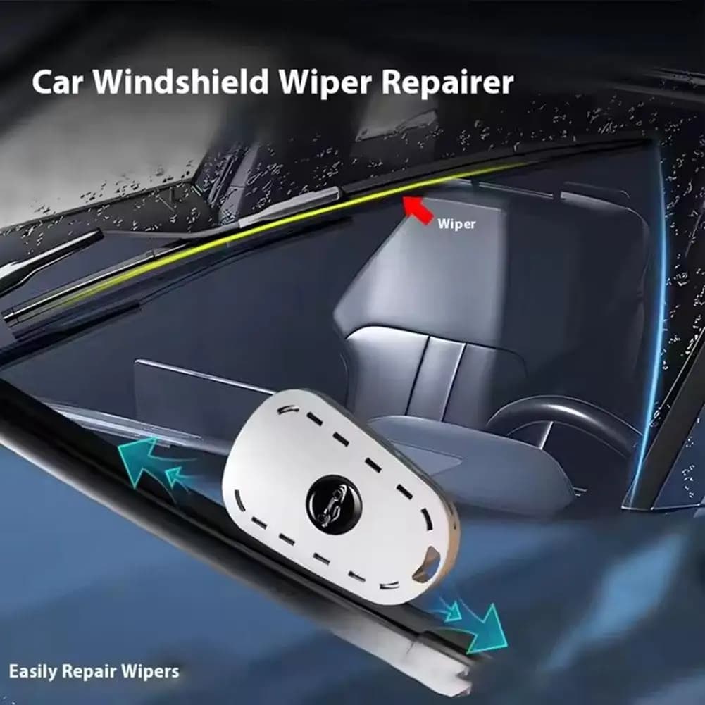 أداة إزالة مطاط تنعيم إصلاح إكسسوارات ممسحة إصلاح خدوش سيارة إصلاح زجاج أمامي أداة إصلاح ممسحة متعددة الوظائف N8I5