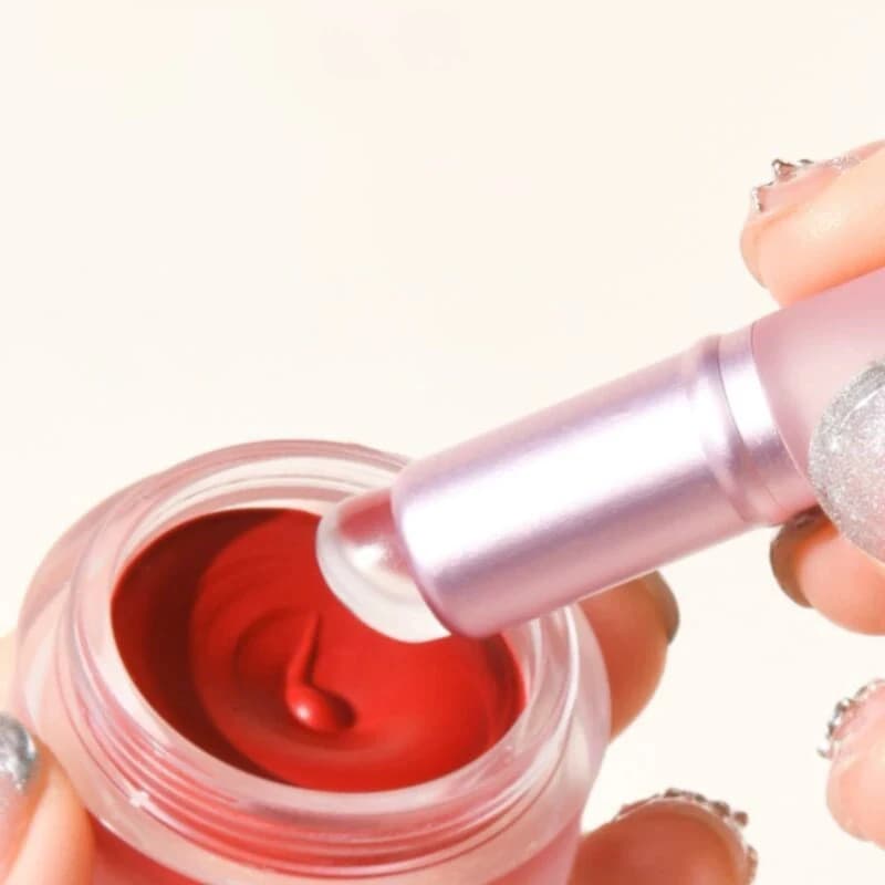 Mini Silicone Lip Makeup Brush Concealer Brushe With Cover Lip Mask Applicators Lip Gloss Brush Women Lipstick Brush Beauty Tool - 3