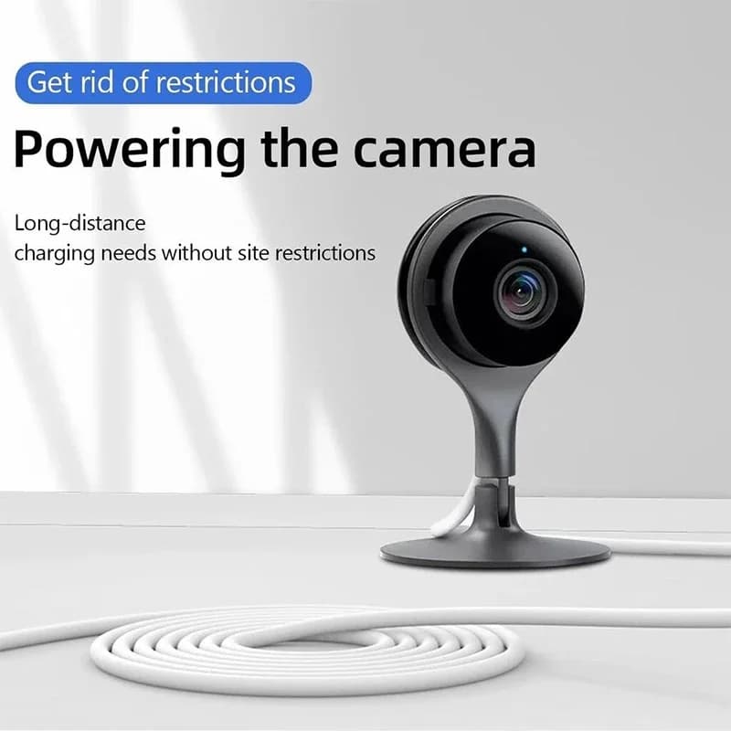 كابل شحن مايكرو USB فائق الطول مناسب لمراقبة مسجل القيادة طابعة كابل تمديد أندرويد 2M 3M 5M 8M 10M 14M - 2