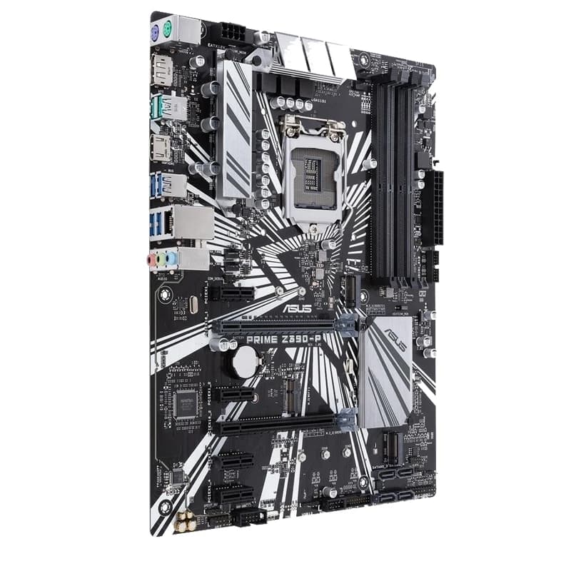 ASUS PRIME Z390-P supports 8th 9th generation processors LGA 1151 DDR4 motherboard - 6