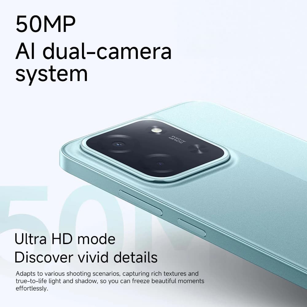 هاتف POCO C85 الأصلي نسخة عالمية معالج MTK Helio G81-Ultra بطارية 6000 مللي أمبير شاشة 6.9 بوصة كاميرا 50 ميجابكسل شحن سريع 33 واط NFC - 6