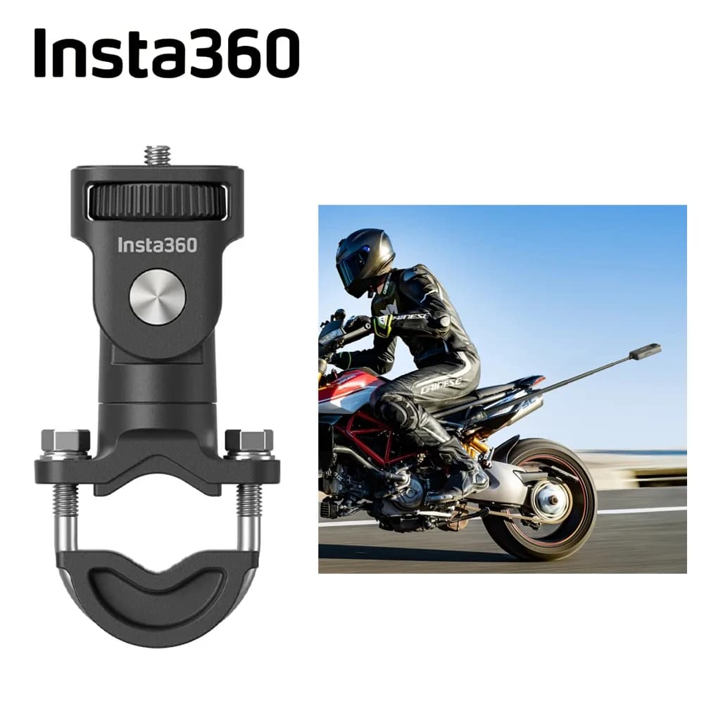100% Original Insta360 Motorcycle U-Bolt Mount - Official Insta 360 Camera Accessories Suitable for X/Ace Series Sports Cameras