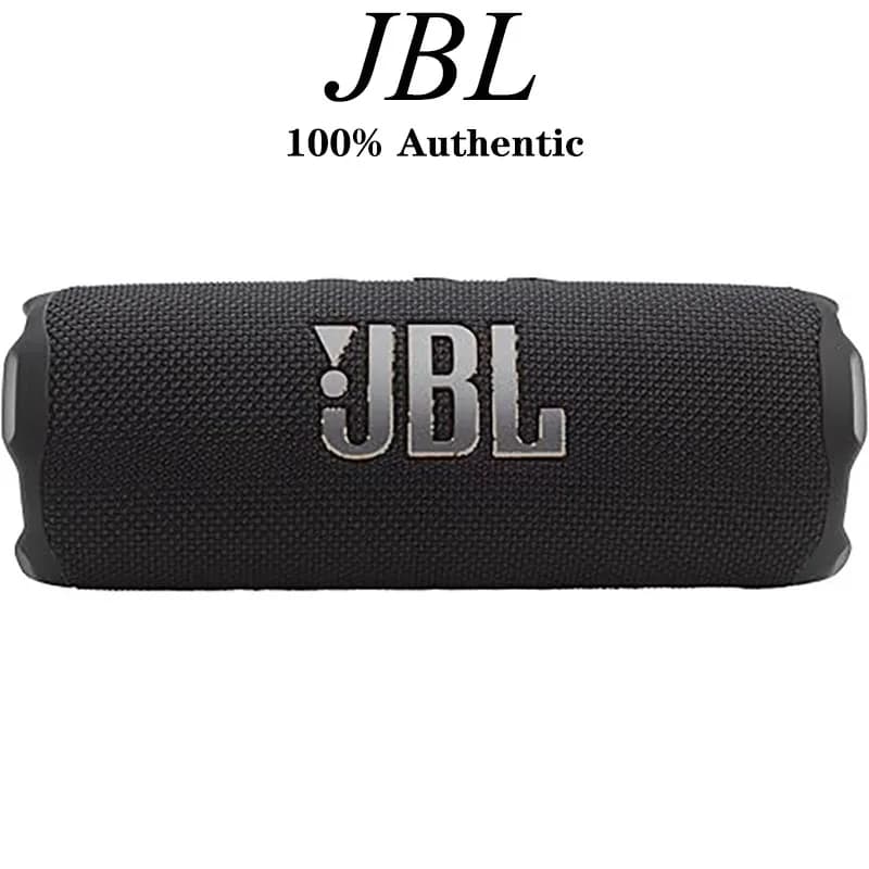 سماعات JBL Flip 7 الأصلية الذكية بلوتوث لاسلكية بقناتين ومقاومة للماء IP65 وإكسسوارات صوت محمولة