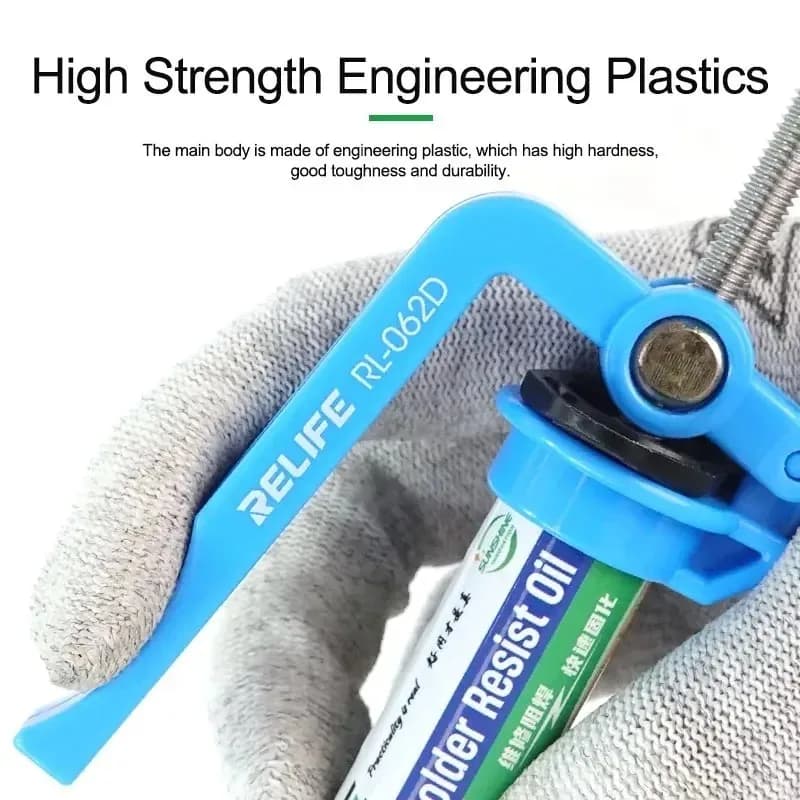 مسدس غراء يدوي موفر للجهد RELIFE RL-062D 5CC-10CC معزز تدفق زيت اللحام معزز غراء UV لإصلاح لوحة الدوائر المطبوعة SMD - 6