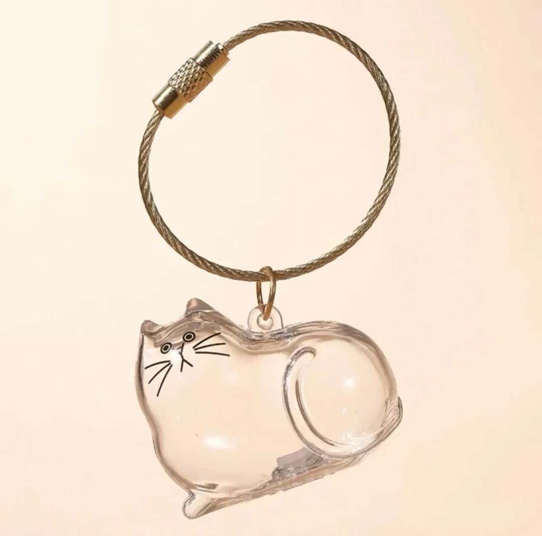 Pet Hair Memorial Keepsake Box & Bottle - Transparent Storage Container for Cat Fur, DIY Decor Gift for Pet Lovers Home Display - 6