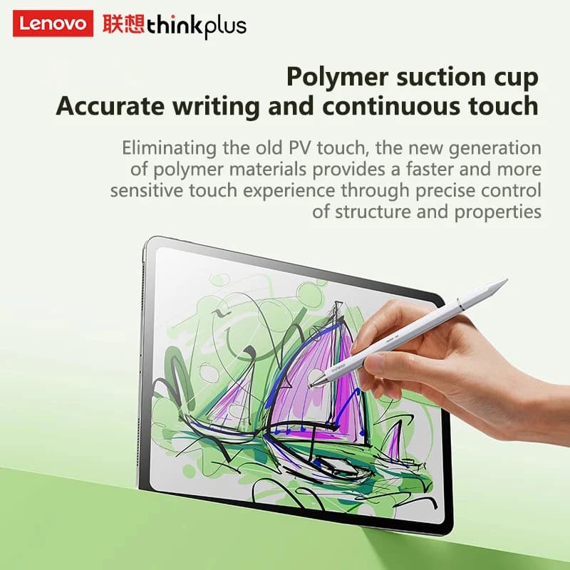 Lenovo Thinkplus Bp28 Universal three pen tips stylus For Android IOS  Screen For iPad Pencil Huawei Xiaomi Samsung Tablet Pen - 3