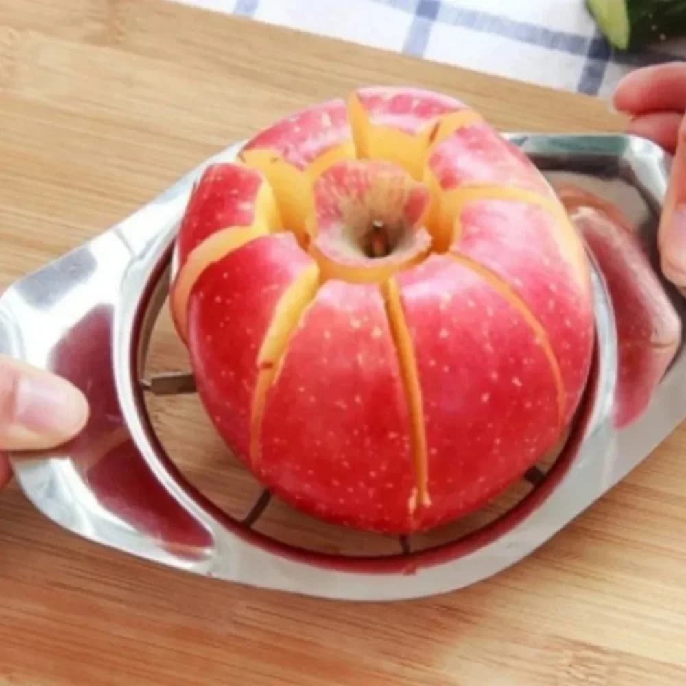 Kitchen Gadgets Stainless steel Comfort Handle Divider Apple Slicer Cutter Vegetable Fruit Tools Corer - 3