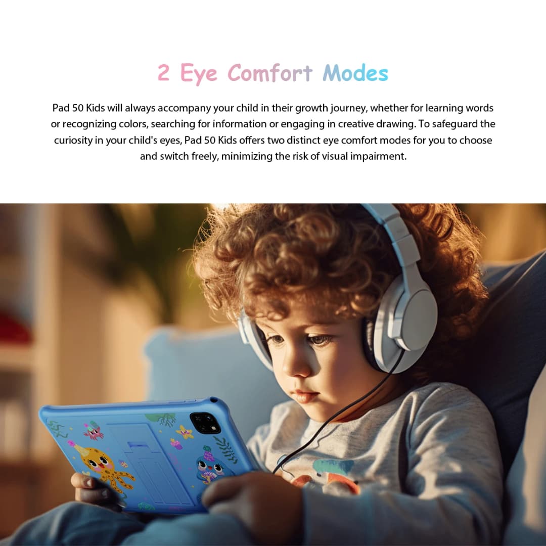 Blackview Oscal Pad 50 Kids Tablet 10.1 Inch 800*1280 HD Display 5100mAh Long Battery Life A133P CPU Android Tablet - 4