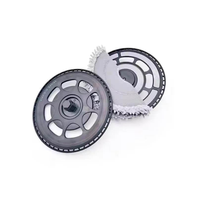 استبدال صينية تنظيف Roborock الأصلية - متوافقة مع Q Revo MaxV/Pro/Curv/CurvX/Master/Slim - حامل مناديل بتصميم FlexiArm - 4