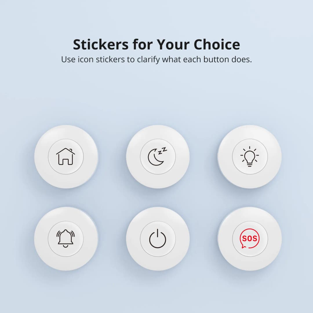 SONOFF SNZB-01P Zigbee Wireless Switch Button Smart Scene Switch Home Automation Control for eWeLink APP Alexa Smartthings - 4