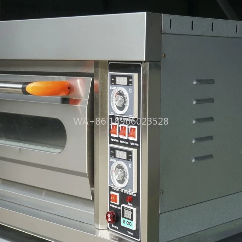 فرن فوسهان من فيفور لخبز البيتا على الطريقة التركية، سطح واحد مع موقد، كهربائي قائم بذاته، تجاري لصنع البيتزا، يوضع على الطاولة