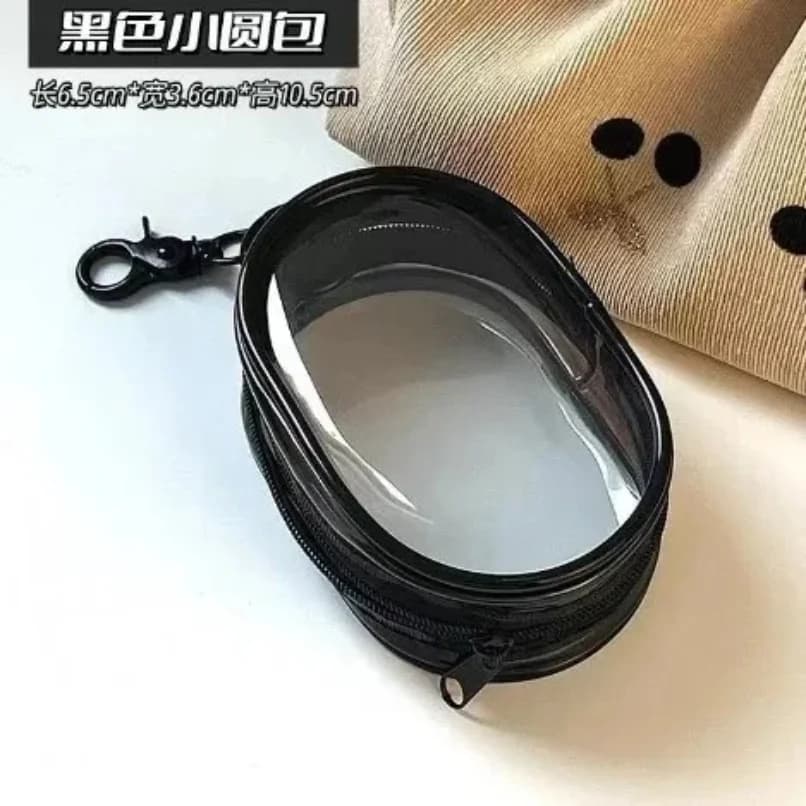 حقيبة منظمة للكابلات شفافة للسفر، حافظة شاحن محمول، تخزين إكسسوارات للمنزل - 2