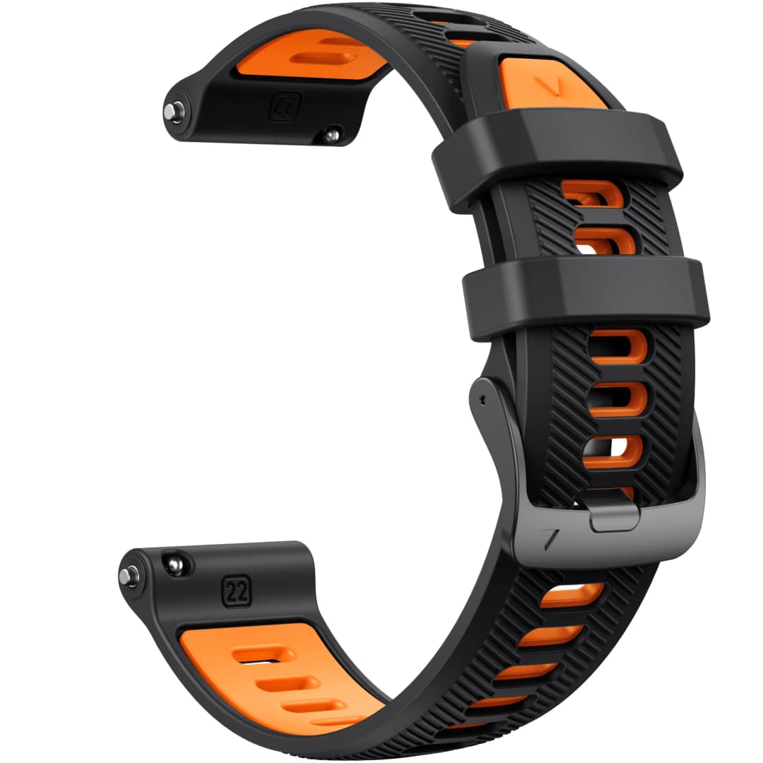 حزام سيليكون رسمي من Garmin بعرض 22 ملم، حزام سهل التركيب لـ Forerunner 955/945، سوار أصلي لـ Forerunner 965، حزام ساعة Istinct1 2 - 4