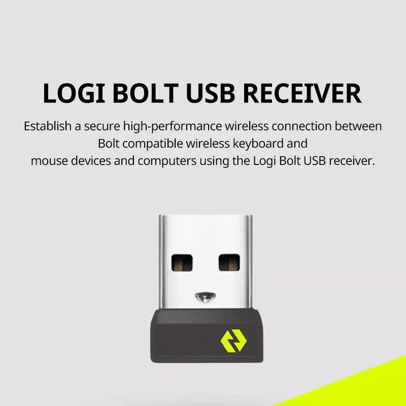 مستقبل Logitech Bolt USB، مناسب لـ M650/MX Master 3S/LIFT/M240/MX Anywhere 3S/POP MOUSE/WAVE KEYS/K98 - 6
