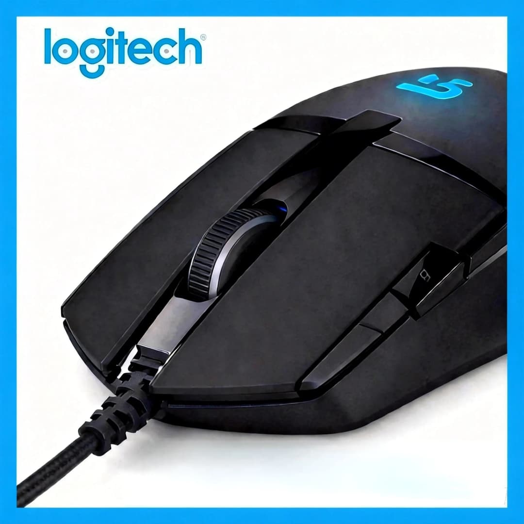 ماوس Logitech G402 السلكي! يتميز بإضاءة تنفس رائعة و4000 نقطة في البوصة لتحديد المواقع بدقة فائقة
