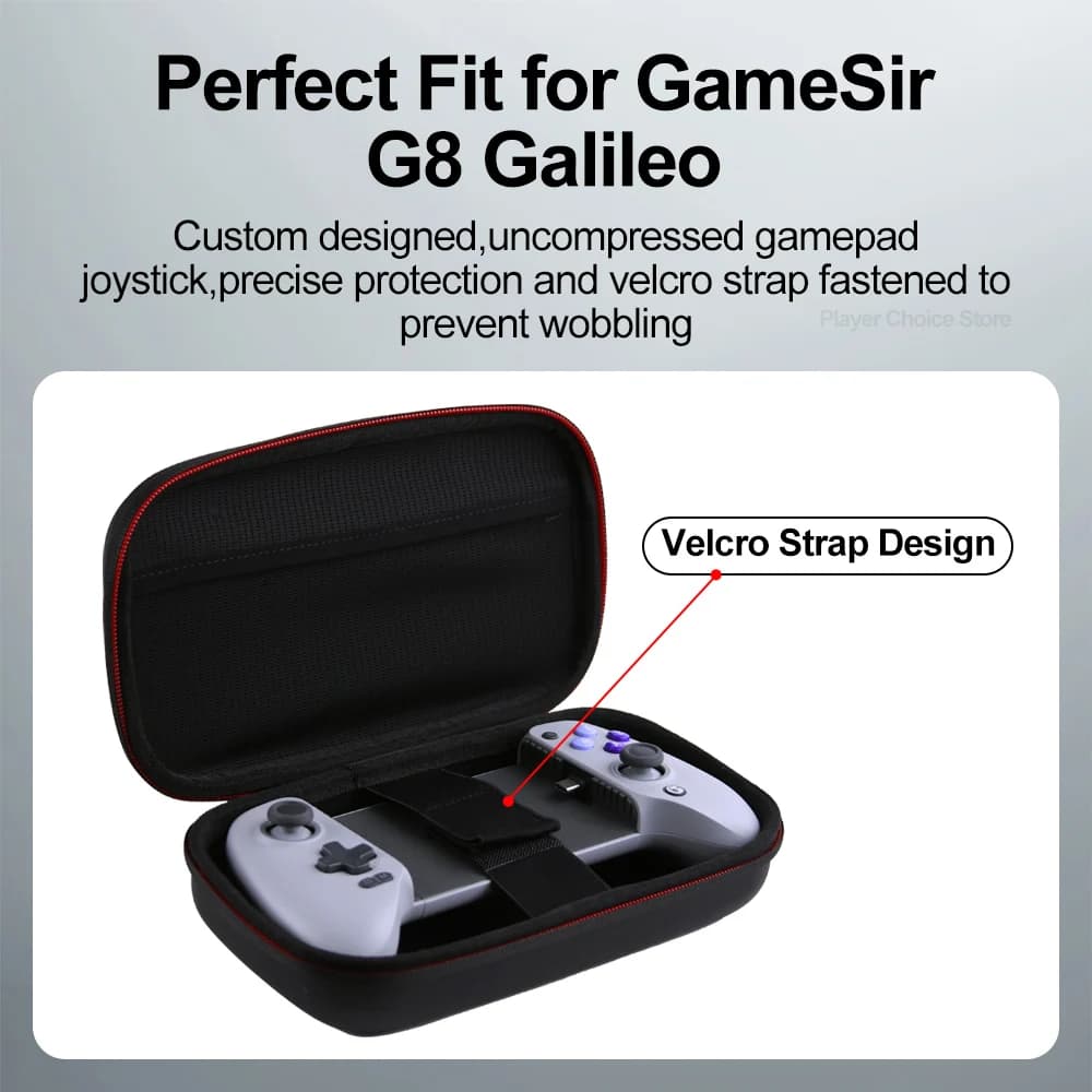 حقيبة حمل Gamesir G8 Galileo X5 Lite X5s لـ X2 Pro وX2s Type-C وBluetooth Mobile Gamepads مع حماية وصندوق تخزين - 2