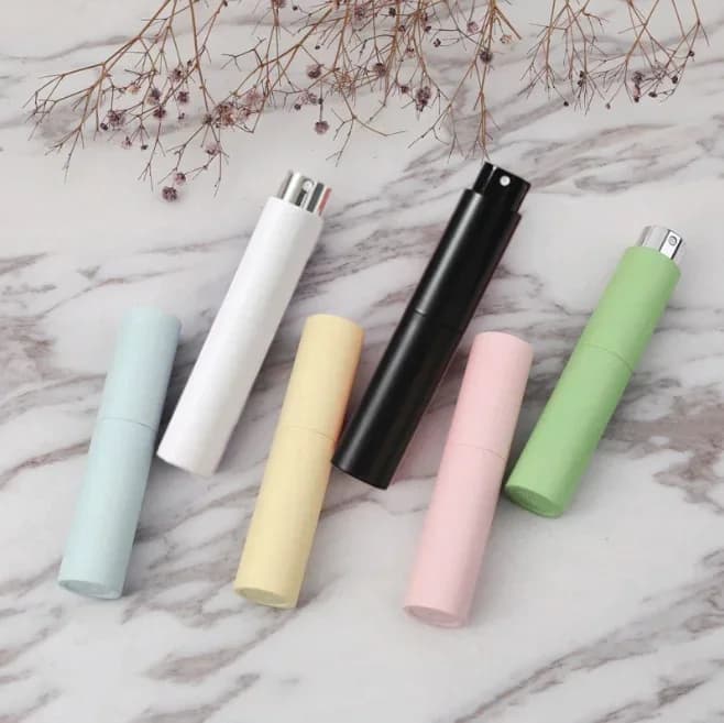 1 قطعة زجاجة رذاذ حبوب قهوة محمولة دوارة مضادة للكهرباء الساكنة 10 مل طحن دقيق مثالية لمحبي القهوة - 4