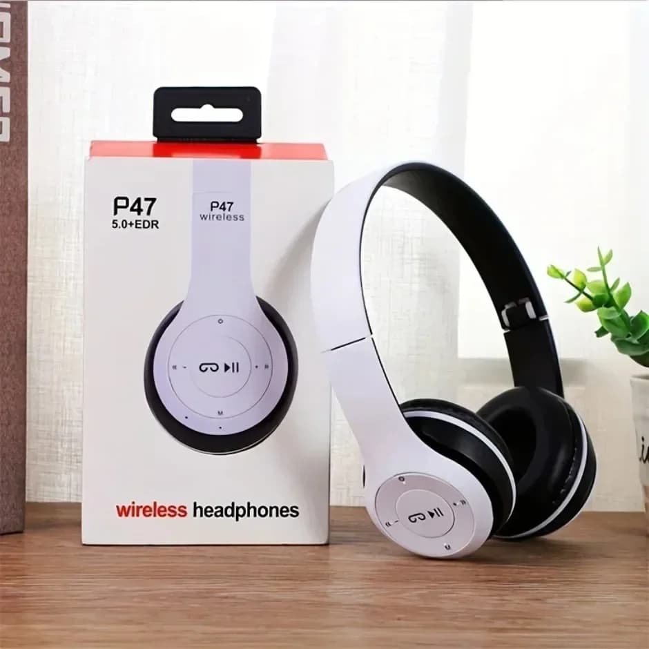Multifunctional Portable Foldable Headmounted Wireless Bluetooth 5.0 Headset For Bluetooth connection TF Card Wired Connection - 2