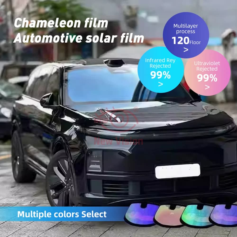 Chameleon Car Windscreen Tint Film 60% Visible Light Auto Front Side Window Foil Color Change Sun Solar Sticker Protector - 6