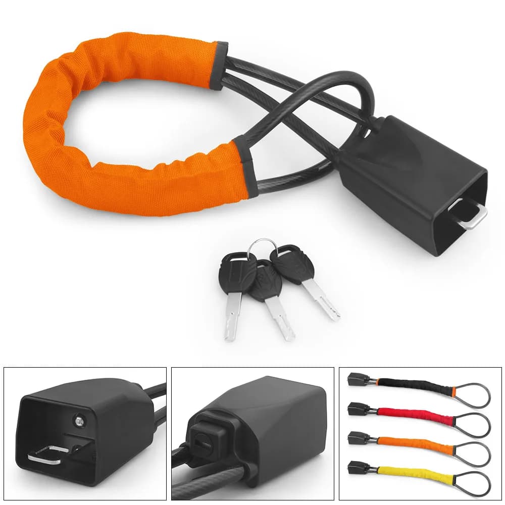 Car Steering Wheel Lock Universal Seat Belt Anti-Theft Lock With 3 Keys Anti-theft Device For Most Cars SUV Car Accessories