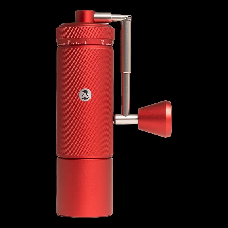 مطحنة قهوة يدوية TIMEMORE Chestnut S3 بجسم معدني بالكامل وشفرة S2C مع فرشاة تنظيف شحن مجاني باللون الأحمر الصيني