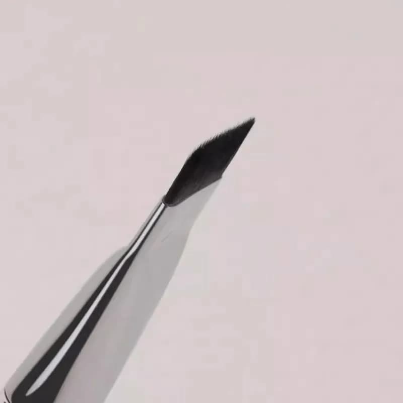 فرشاة مكياج كريم الأساس برأس مسطح قطعة واحدة خفيفة الوزن بدون خطوط فرشاة كابوكي احترافية لتطبيق كريم الأساس السائل - 6