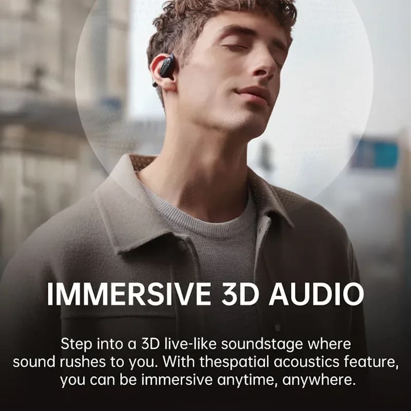 Baseus Bowie MF1/Eli 15i Fit Open-Ear Sport Wireless Earphones Bluetooth 5.4 EarHooks Big Bass Sport Earbuds 60Hrs Playtime - 5