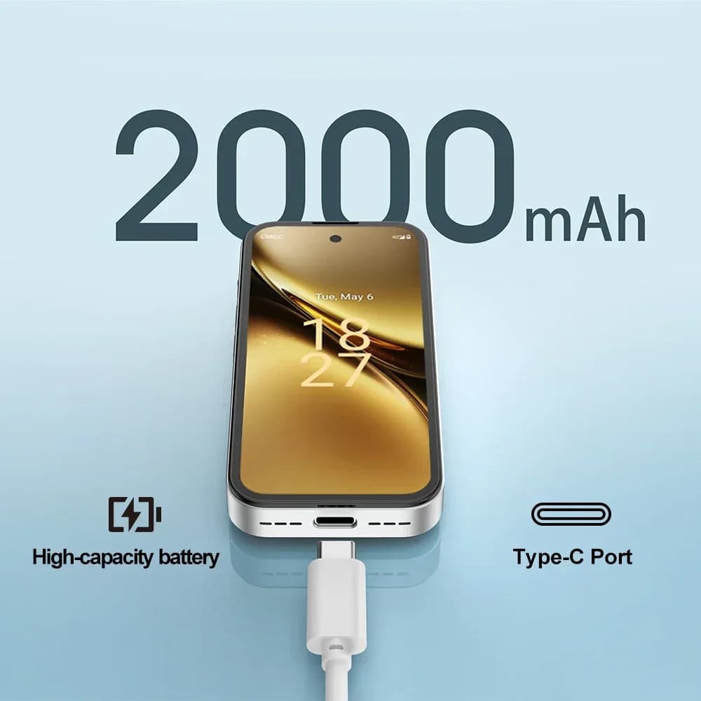 هاتف ذكي SOYES Q333 بسعة 4 جيجابايت رام و64 جيجابايت روم، نظام أندرويد 12.0، بطارية 2000 مللي أمبير، معرف الوجه، 4G LTE، شريحتين، شاشة 3.58 بوصة - 6
