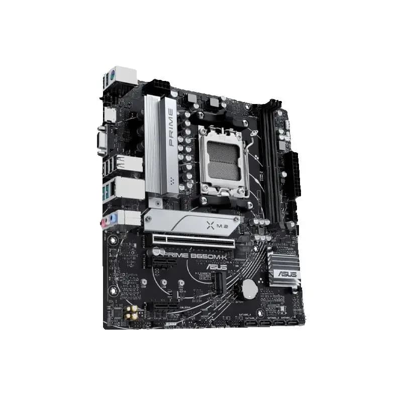 ASUS PRIME B650M K New AMD B650 Supports 96GB AMD Ryzen ™ 7000 8000 9000 Series Socket AM5 Motherboard - 4