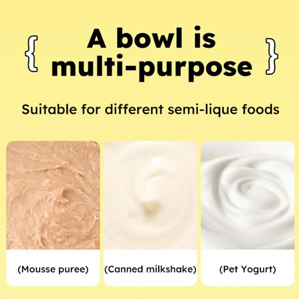 Dog Lick Ball Toy Slow Feeder for Dog Cat Liquid Food Calming Enrichment Toy for Bathing Grooming Anxiety Relief Lick Mat - 5