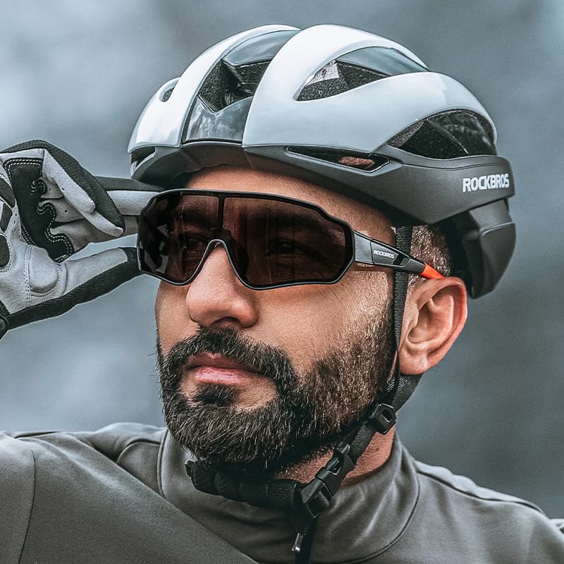 ROCKBROS Bicycle Glasses Photochromic Lens UV400 Sun Protection Bike Sunglasses Outdoor Sports Eyewear MTB Road Cycling Glasses - 6