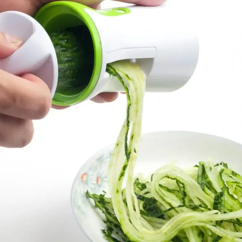 Heavy Duty Vegetable Spiralizer, Spiral Slicer, Cutter, Zucchini Pasta, Noodle, Spaghetti Maker - 2