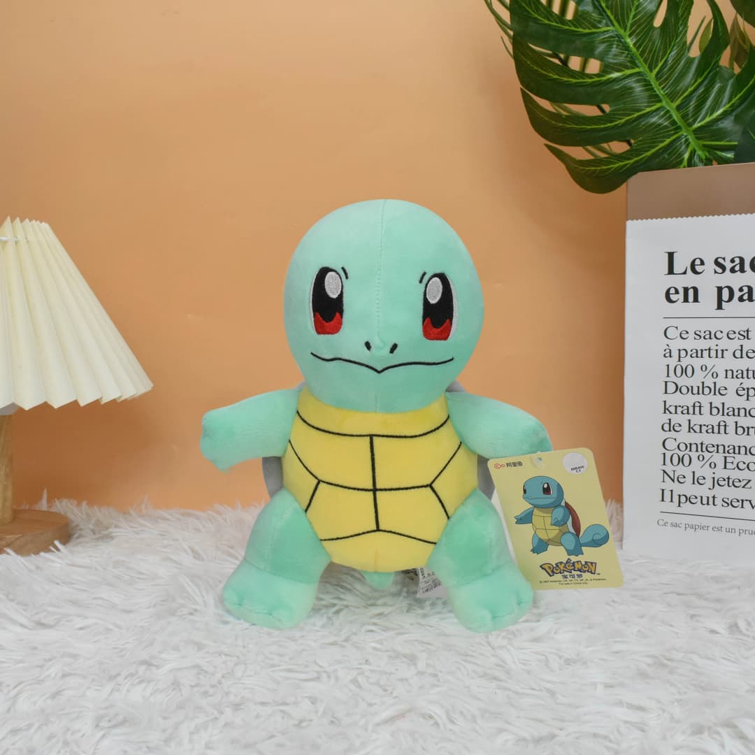 Squirtle 7.9inch Plush Dolls Soft Anime Stuffed Toys for Boys Girls Collection Christamas Peluche Gift  Birthday cute kawaii - 2