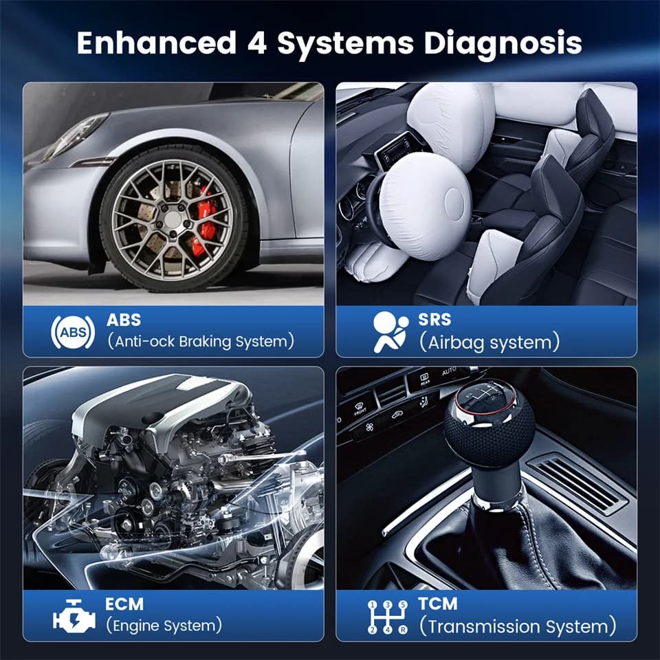 أداة MUCAR CS90 CS4 CS5 CS6 لتشخيص السيارات تحديث مجاني مدى الحياة ماسح ضوئي لتشخيص السيارات قارئ رمز خطأ السيارة - 3