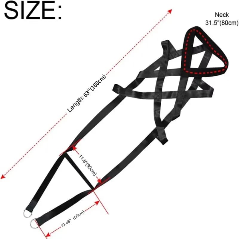 حبل تدريب الكلاب الكبيرة، حزام أمان للتدريب السلوكي، حبل متين لعشاق الزلاجات الكلاب - 2
