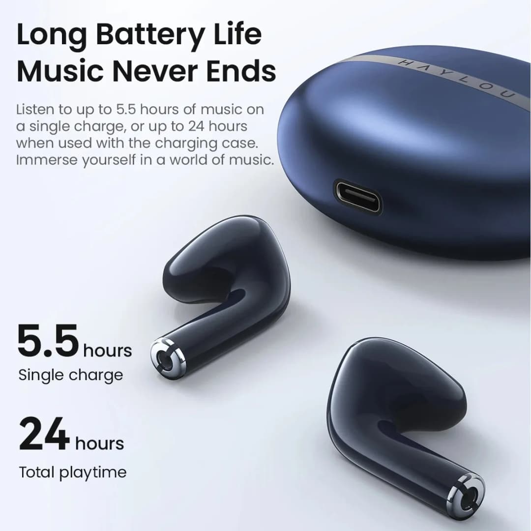 HAYLOU X1 2023 TWS Bluetooth 5.3 Earphone 24H Battery Life Wireless Headphone APP Control  Sports earphones IPX4 Waterproof Earb - 3
