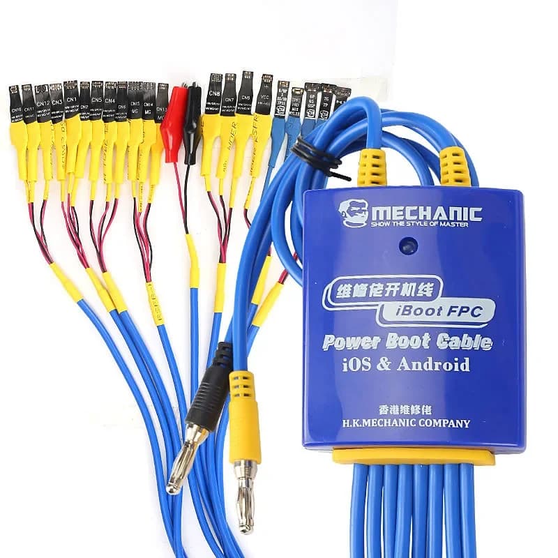 ميكانيكي IBoot AD Max IBoot FPC كابل تمهيد الطاقة آيفون 6-17ProMax سامسونج هواوي Xiaomi إصلاح إمدادات الطاقة اختبار الحبل