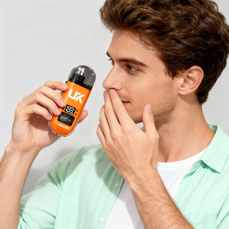 ماكينة تشذيب شعر الأنف والأذن للرجال - قابلة لإعادة الشحن عبر USB، محمولة، شحن سريع، قابلة للغسل