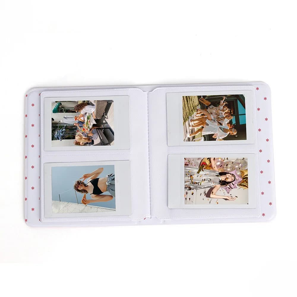 64 Pockets Fujifilm Instax Mini Album – Polaroid Picture Case for Wedding, Instant Card Storage, Keepsake Gift - 5