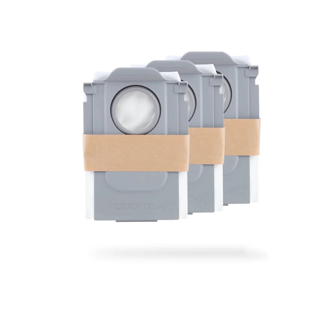 Original Roborock Dust Bag*3 pcs for Roborock S8 Max/MaxV Ultra, Q Revo,Qrevo s, Qrevo pro, Q revo Curv,Q revo Slim,Qrevo master - 3