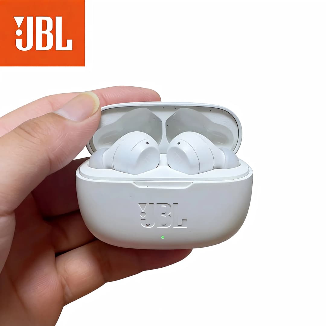 سماعات بلوتوث لاسلكية JBL Wave 200 مع صوت ستيريو وسماعات رأس بتقنية MiC - 2
