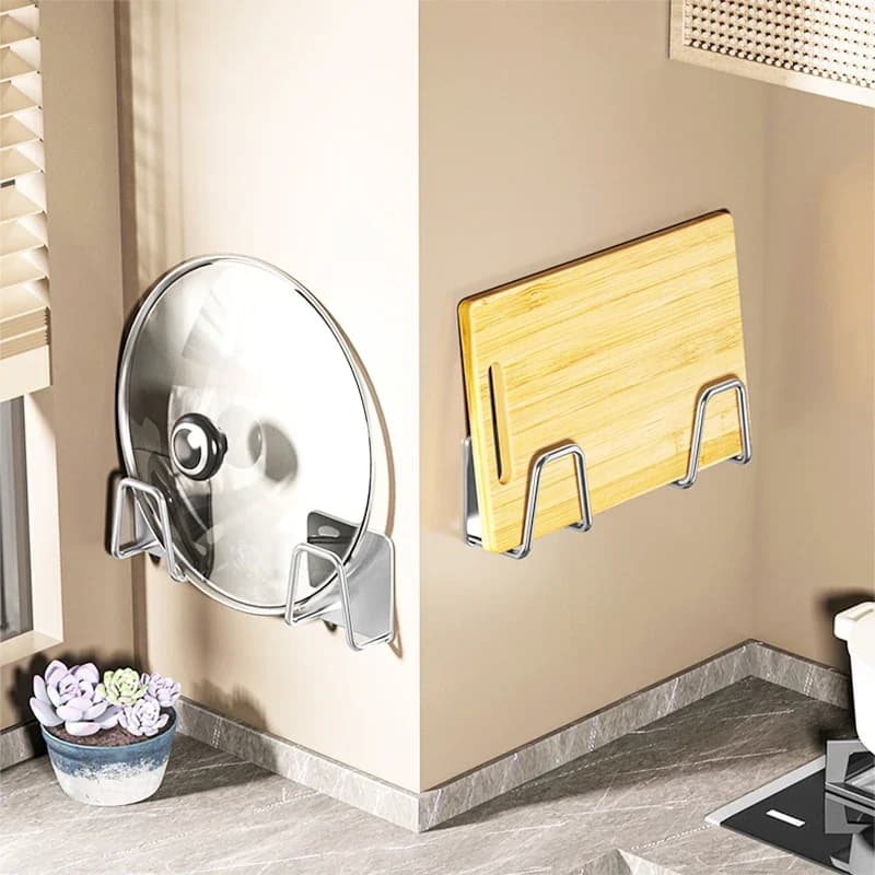 Kitchen Sponges Racks Self Adhesive Sink Sponges Drain Drying Rack Holders Kitchen Sink Accessories Dropshipping Stainless Steel - 4