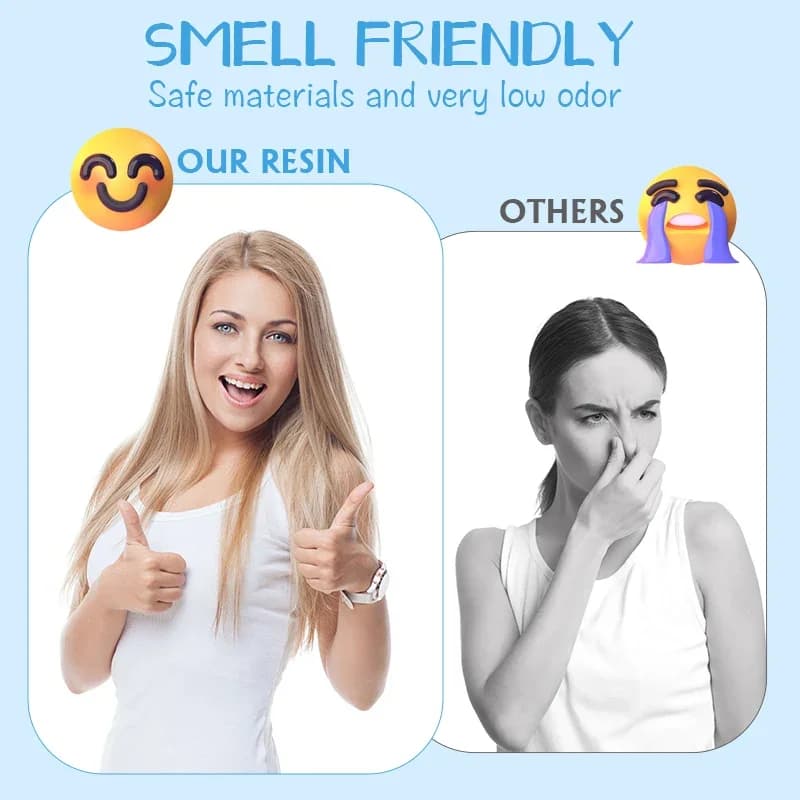 مجموعة غراء راتنج UV صلبة سريعة التصلب مع أدوات خلط للمبتدئين في صناعة المجوهرات والفنون والحرف اليدوية - 4